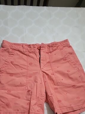 GAP Coral Pink Cotton Shorts